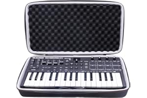 L LTGEM LTGEM Hard Case for M-Audio Oxygen Pro Mini – 32 Key USB MIDI Keyboard Controller