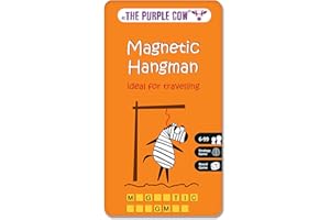 PC THE PURPLE COW The Purple Cow PC36TGHAN Hangman Magnetic Travel Game