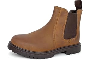 Frank James Rutland Boys Girls Chelsea Leather Dealer Boots Infant Junior