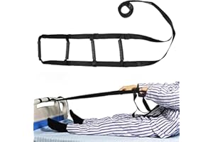 SIXHAOBU Bettleiter Aufrichthilfe, aufstehhilfe Bett, Bett Aufstehhilfe für Senioren, Strickleiter Seilleiter Hilfsgriff mit Klimmzugseilheber für Ältere Menschen, Kranke, Beh