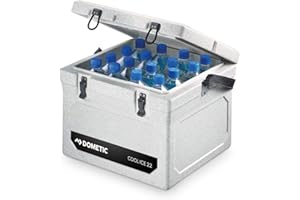 ‎DOMETIC Dometic Cool-Ice WCI 22, tragbare passiv-Kühlbox/Eisbox, 22 Liter, für Auto, Lkw, Boot, Camping, Ideal für Angler und Jäger