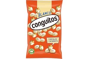Conguitos Chocolat Blanc - Arachides Rôties Enduites De Chocolat Blanc 1000 Gr