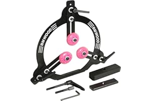 BMWOOD MC-FS8 Woodturning Steady Rest for 10inch and 12inch Swing Size Lathe for Spindle Woodturning.