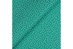 MONDO TESSUTI Feltro 1mm Pannolenci 9 Fantasie e 11 Colori Dimensione 50x90cm Taglio Foglio (Fiorellino, Tiffany)