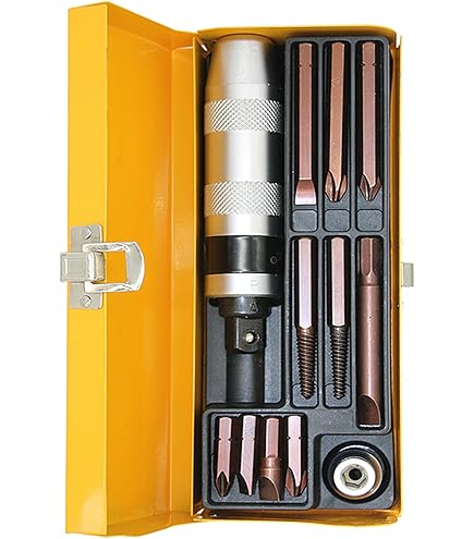 12 Pcs Impact Schroevendraaier Set Staal Industrië... – Vicedeal