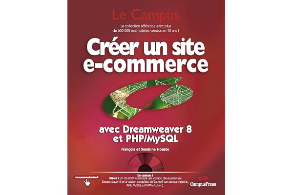 CREER UN SITE E-COMMERCE AVEC DREAMWEAVER 8 ET PHP/MYSQL