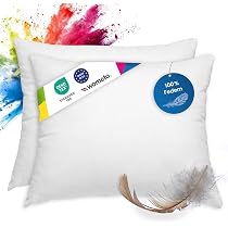 Lot De 2 Housses Traversin 15x40cm BaSaTex - Toucher Cachemire, 100% Microfibre, Certifié Öko-Tex, Blanc Cassé