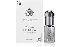 AY YELDIZ Musc intime tahara 6ml, gel musc blanc, coton, sensuel, irrésistible et addictif. Tenue longue durée. Senteur d'orient, Parfum de Dubai.