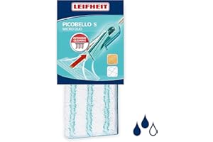 Leifheit Picobello S Mop Replacement Pad - Micro Duo micro fibre, 27 cm wide, for Picobello Mop, Picobello Replacement Head