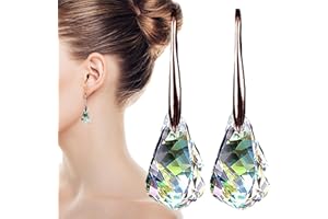 Aeutwekm Boucles d'oreilles lymphatiques, boucles d'oreilles minceur magnétiques pour perte de poids | Boucles d'oreilles pendantes en pierre pour minceur, perte de poids, boucles d'oreilles pendantes