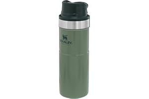 Stanley Trigger Action Travel Mug - Keeps Hot for 3-7 Hours - BPA-Free - Thermal Mug for Hot Drinks - Leakproof Reusable Coffee Cup - Dishwasher Safe