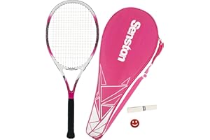 Senston Raquette de Tennis pour Adulte 68,6 cm, Professionnel Tennis Racket 27 Pouces
