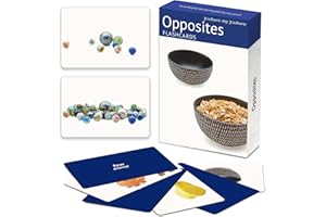 PICTURE MY PICTURE Flash Card sugli Opposti. 40 Schede Fotografiche sul Linguaggio. Materiali per logopedia, materiali ESL.