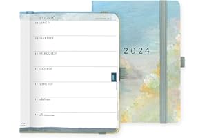 Agenda 2024 Everyday di Boxclever Press. Agenda settimanale 2024 12 mesi da Gen - Dic 24. Agenda 2024 settimanale con pagine note a puntini. Planner settimanale 2024 leggera 17 x 12,5 cm