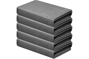 Vicloon Magiczna ściereczka czyszcząca, 5 sztuk, ściereczka do czyszczenia z mikrofibry, 30 x 40 cm, gruba magiczna ściereczka do czyszczenia z mikrofibry, do szkła, okien, samochodu