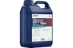 EUROLUB Liquide de Frein DOT4 LS.6 (Classe 6), 5 litres