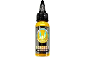 VIKING-INK B&W Viking-Ink BW Canary Yellow per tatuaggio da 30 ml
