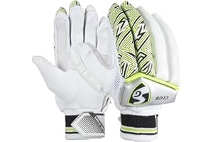 SG Batting Gloves Club | LH, Junior Size, Multicolor | Professional Grade Padded Gloves | Superior Finger Protection | Comfortable & Durable Wicketkeeper Gloves for Junior Cricketers