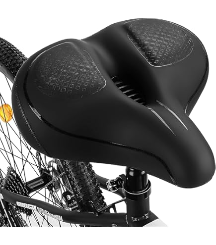 Sunlite Cloud-9, Bicycle Suspension Comfort Saddle, Comfort Gel Ladies