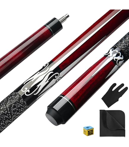 Pool biljartkeu 13 mm - Professionele hardhouten biljartcue met tips Pool biljartkeu 13 mm - Professionele hardhouten biljartcue met tips