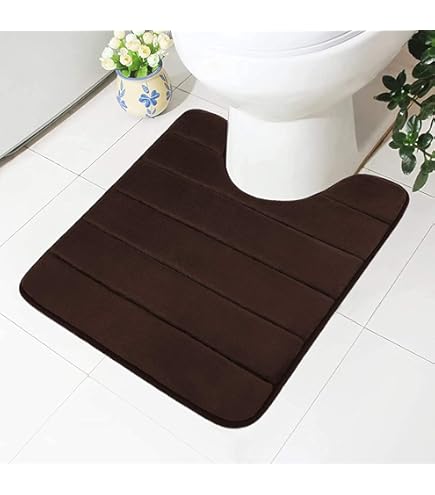 Homaxy Traagschuim badkamertapijt, zachte badmat, antislip, absorberend