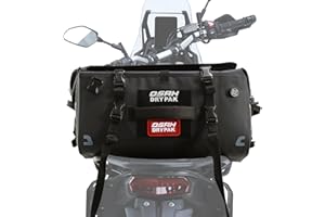 ‎GREANTHOUR Greanthour Motorrad Satteltaschen,Wasserdicht Moto Gepäcktasche，Hecktasche Hinterradtasche,große Kapazität Satteltaschen Motorräder(schwarz-40L)