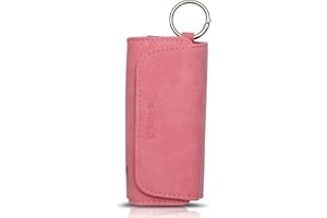 [20+ Farben] e-smoQ Tasche kompatibel mit IQOS ILUMA, Hochwertiges Zubehör Etui für IQOS Iluma Kit (pink)