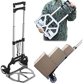 NEW-MAX Multi Fonksiyon Katlanır 70 Kg Kapasiteli Portatif Koli Taşıma Aracı