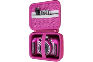 co2CREA Viajar Llevar Fundas Estuche Case para VTech KidiZoom Duo Camera FX cámara de Fotos Digital（Case Only）