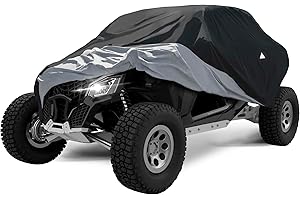 ‎WALSER Walser Abdeckplane Quad All Weather Basic, Quad Abdeckplane wasserdicht, Quad Garage, Quad Zubehör, UV-beständige Quad Abdeckplane auch für E Quad, Quad Plane, wetterfeste Abdeckung Plane schwarz M