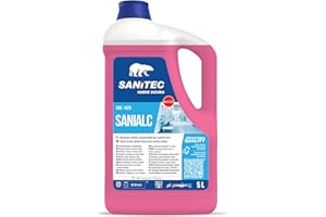 SANITEC IGIENE SICURA Sanitec Sanialc, Detergente Concentrato Multi Superficie, 5 kg