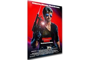 Instabuy Poster Locandina - Sylvester Stallone - Cobra (1986) Manifesto 70x50cm