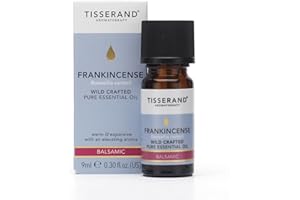 Tisserand Aromatherapy Frankincense Wild Crafted Pure Essential Oil, 1 opakowanie (1 x 9 mlliterów)