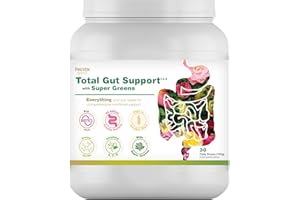 PRO-VEN Proven Probiotics Total Gut Health Daily Greens Aids Bloating & Digestion with Pre & Post Biotics 25 Billion CFU Probiotics High Fibre Supplement Amino Acids + Vitamins A, C, D 30 Daily Doses