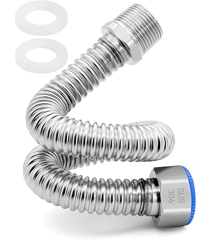 Flexschlauch ÜM x ÜM Edelstahl Panzerschlauch Anschlußschlauch Sanitär Armaturenschlauch