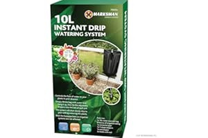 BARGAINS-GALORE Instant Drip Watering System - Used For Automatically Watering Plants In The Garden, Green Houses & Outdoors | Gravity Fed Water Irrigation Kit, Weather Resistant