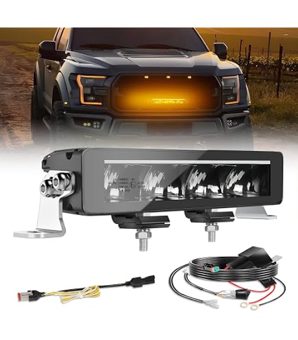 Barre LED 180W 36000LM Pour 4x4, Tracteur, Camion - 52 Cm, IP68, Avec DRL - Kit De Câblage Inclus