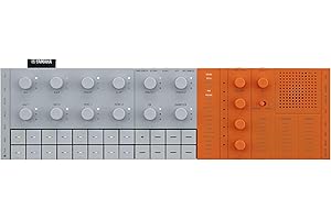 Yamaha SEQTRAK Mobile Music Ideastation – Estudio de Producción Musical Todo-en-Uno con Motores de Sonido Duales, Muestreo Integrado, Altavoz Incorporado y Batería Recargable – Naranja