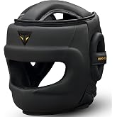 Mytra Fusion Helmet Boxing MMA Kickboxing Grappling Taekwondo Karate Training Boxing Helmet, One Size Fits All
