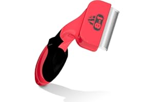 8in1 Brosse Anti-mue - Outil de Toilettage Pour Chiens de Taille Moyenne à Poils Longs et Courts - Elimine le Sous-poils Mort - Réduit la Chute Jusqu'à 90% - Taille M