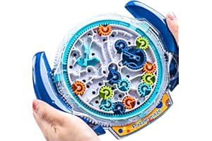 TK99SW Labirynt 3d, Gra W PiłKę Labiryn Grawitacyjną Zabawka Edukacyjna Cierpliwość Zabawna Zabawka Gra Na Prezent Z Stalowymi Kulkami Dla Dzieci Od 2 3 4 5 Lat