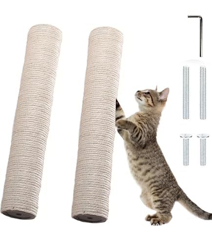 Figatia Cat Scratching Post Replacement – 38cm Sisal Pole Refill For Cat Trees & Towers - View #10