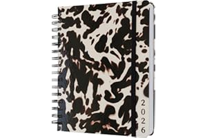 Kokonote Agenda 2026 Semana Vista A5 Carey - Agenda Escolar Universitaria | Con Pegatinas y Apartados funcionales : Págs. de Alto gramaje [17 MESES]