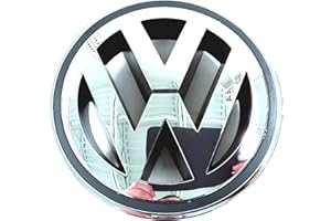 Volkswagen Original VW Ersatzteile VW Zeichen Emblem Kühlergrill 150mm (Golf V Jetta Passat)