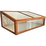 Oypla Wooden Garden Plant Vegetable Cold Frame Grow House