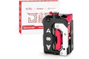 Creality Ufficiale DXC Estrusore, Kit di Aggiornamento per Estrusore serie K1 con Design Innovativo Degli Ingranaggi e Rilevamento Intelligente Della Rottura del Filamento, per K1C, K1 SE, K1 Max, K1