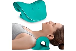 Anzorhal Neck Stretcher,Neck Cloud,Neck Pain Relife,Neck Cloud - Cervical Traction Device,Neck Hump Corrector,Neck Stretcher Posture Corrector (Green)