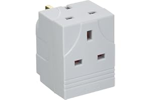 Daewoo Electricals 3 Way UK Plug Multi Adapter 3 Sockets 13 Amp 250 Volts