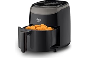 Ufesa Jaguar, Friteuse Électrique à Air, 3.5 L, 8 Programmes, 1200 W, Ecran Tactile, Minuterie, Température 80ºC - 200ºC, Sans BPA ni PFOA, Cuve et Plateau Antiadhésif, Exclusivité Amazon
