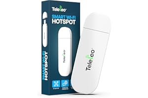 Teleleo 4G GSM Modem with Cloud Dashboard – Send & Receive SMS, Bulk SMS & Auto-Reply, SIP Voice & Autodialer, Wi-Fi/VPN for Business, Remote Work, Freelancers, Digital Nomads - SIM Card Required